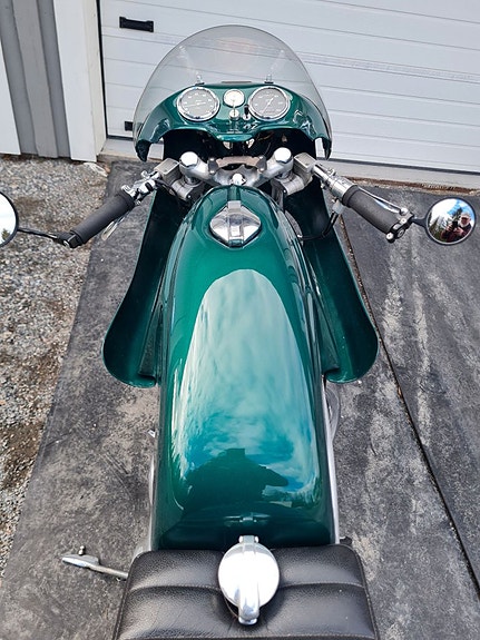 -- Norvin Vincent 1000cc Cafe racer 20 of 23