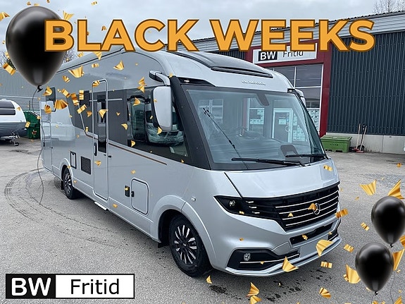 Adria Supersonic 780SL Black Weeks-REA-litium&solcell ingår!