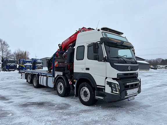 Volvo FMX 460 Bodbil 8X2 stor kran 8 of 12