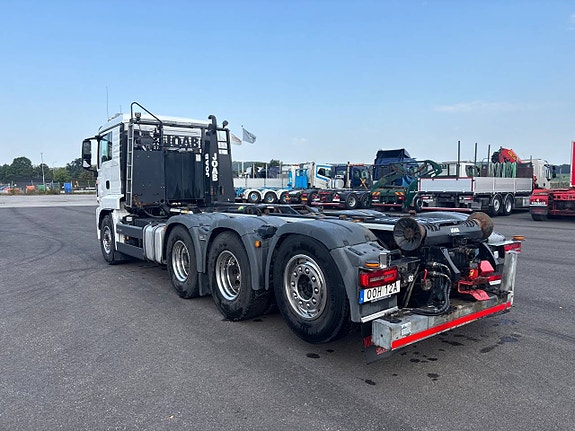 MAN TGS 35.500 Tridem Lastväxlare Plogutrustad 3 of 9