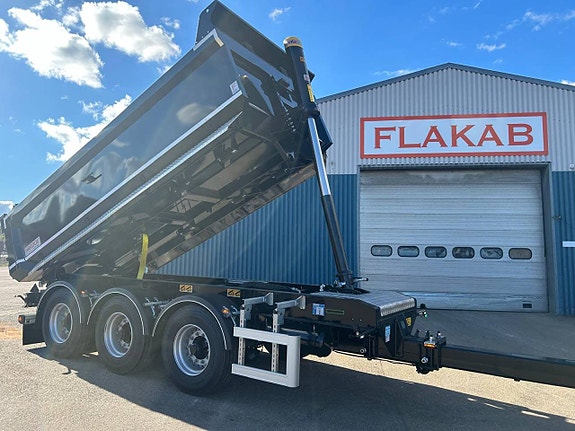 FLAKAB - Dumperkärra 24T - Skjutbar dragstång 5 of 6