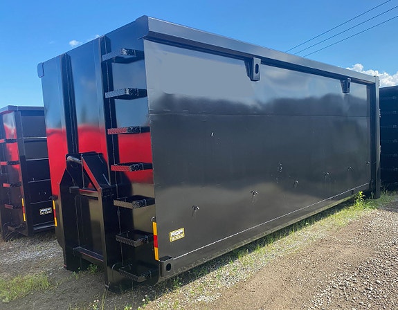 RQF Lastväxlarflak - 35m3 skrotcontainer Hardox 500 TUF