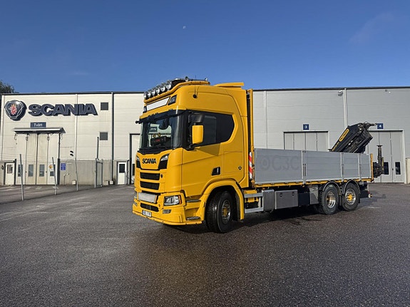 Scania R 650 B6x2*4NB BAKMONTERAD KRAN PK 26