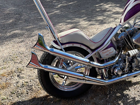 Harley-Davidson Purple Heart Shovelhead -74 1340cc 5 of 5