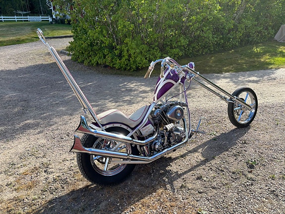 Harley-Davidson Purple Heart Shovelhead -74 1340cc 3 of 5