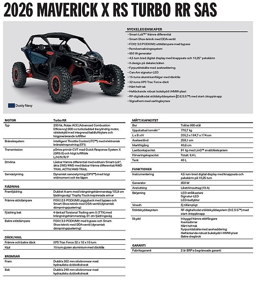 Can-Am Maverick X rs TURBO RR 2 of 2