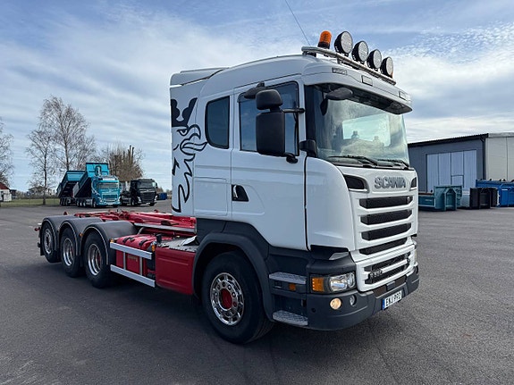 Scania R580 Tridem Lastväxlare