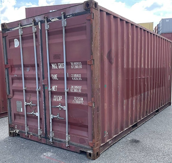 Begagnade 20 och 40-fots containrar i Sundsvall – Till salu!