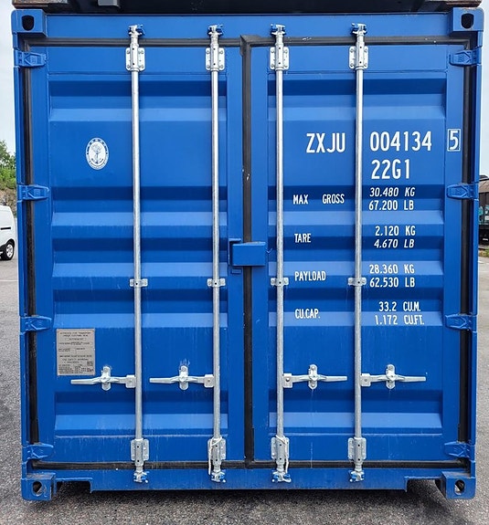 Nya 20 fot och 40 fot  container i Stockholm till bra pris!