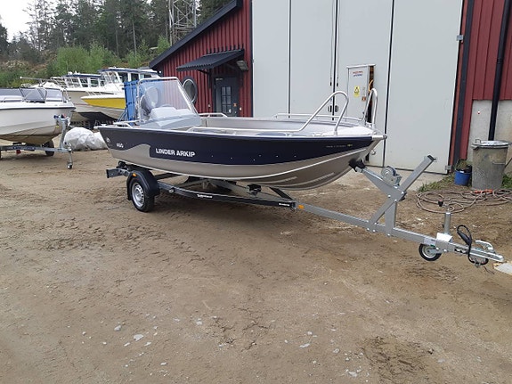 Linder 460  med Suzuki DF 50ATL, GPS