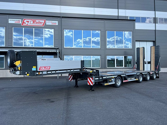 Faymonville 4-axlad hydraulbreddning 7,2m trombon hjulficka