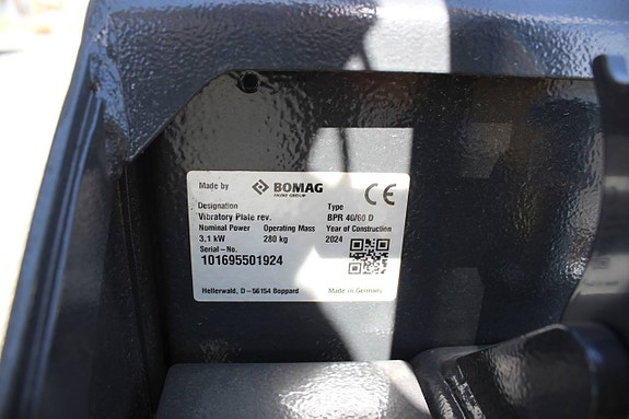 REA 65.000 SEK ex moms Bomag Padda BPR 40/60 5 of 6