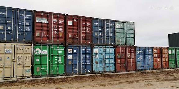 Kampanj på billiga 20 fot 40 fot container