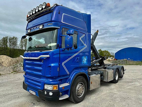 Scania R480 6x2 lastväxlare | Topline | Plog förberedd