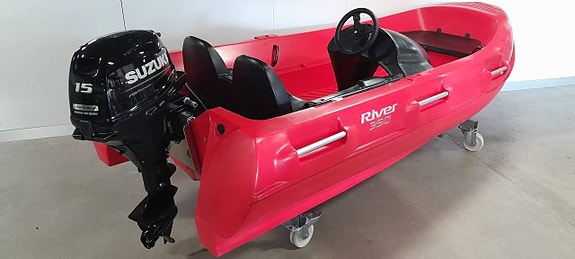 River 350XR  inklusive Suzuki 15 Hk