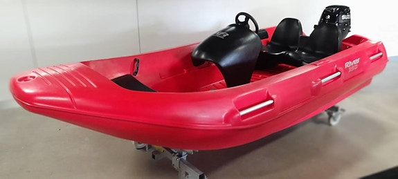 River 350XR  inklusive Suzuki 15 Hk 2 of 5