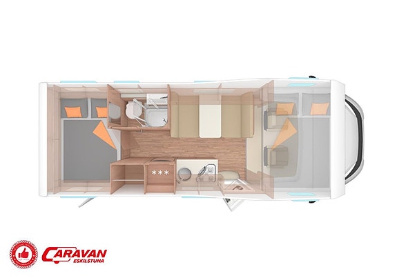 Weinsberg CaraHome 650 DG / 2030 mil 2 of 27
