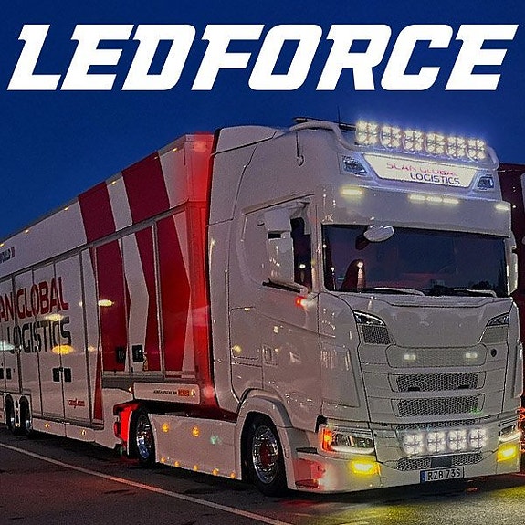 Superläckra Ledforce X-LED 120W extraljus