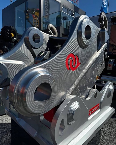 Effektiva Oilquick-snabbfästen till grävmaskin - Todd Timber