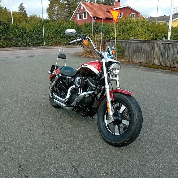 Harley-Davidson XL1200CA Sportster Custom, LÅGMILARE! 2 of 5