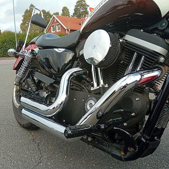 Harley-Davidson XL1200CA Sportster Custom, LÅGMILARE! 5 of 5
