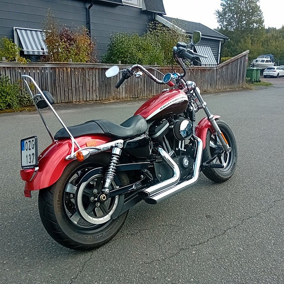 Harley-Davidson XL1200CA Sportster Custom, LÅGMILARE! 3 of 5