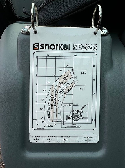 Teleskoplastare Snorkel SR626 - NY 8 of 8