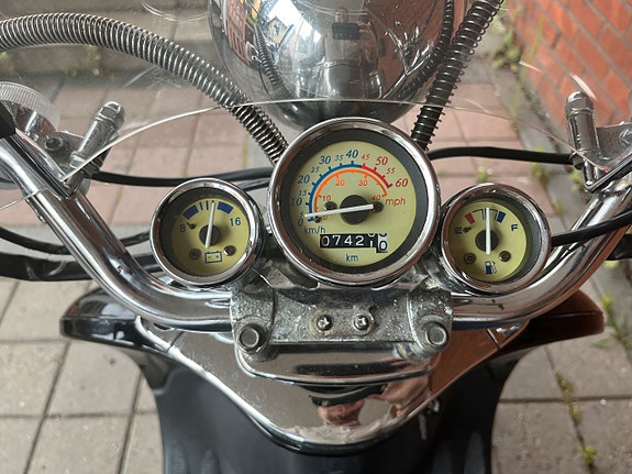HANGLONG LB50 OBS denna moped är stulen! Ser du den meddela polisen! 8 of 8
