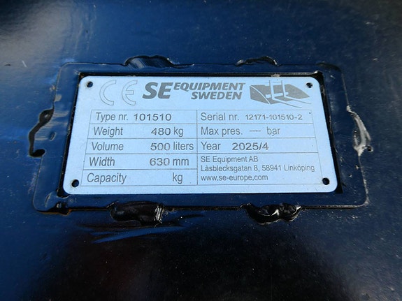 Ny SE 500L Kabelskopa 630mm Grävfäste S70 6 of 6