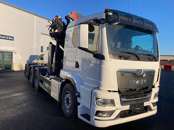 MAN TGS 35.520 Tridem Kranväxlare Palfinger PK37 T17