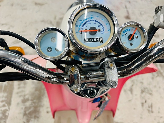 Baotian retro BT49QT-11D 0.05 CVT, Svensksåld, Lågmil 8 of 9