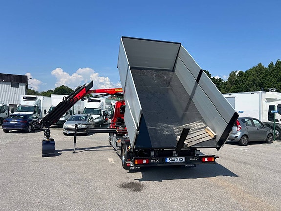 Iveco Daily 72C18 A8 Tippbil Palfinger Kran Fullutrustad 4 of 5