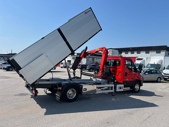 Iveco Daily 72C18 A8 Tippbil Palfinger Kran Fullutrustad 5 of 5