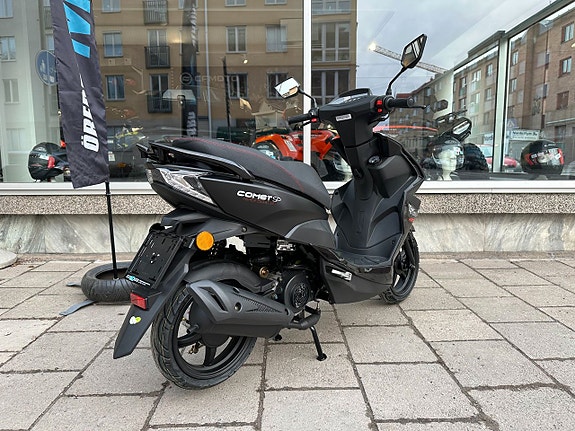 Motocr Comet SP 4T EFI | Mattsvart | 45km/h Klass 1 7 of 9