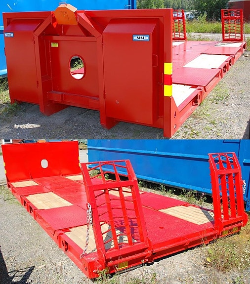 Maskinflak SISU 25 ton DeLuxe hjulfickor 6 of 6