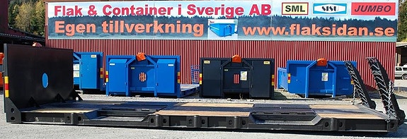 Maskinflak SISU 25 ton DeLuxe hjulfickor