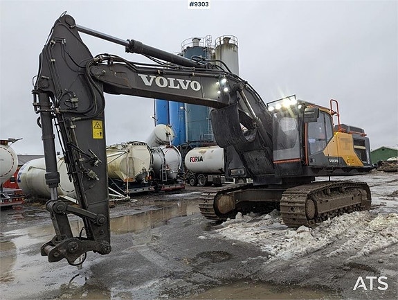 Bandgrävare Volvo EC 380 EL (SE VIDEO)  869,000:- ex moms