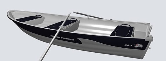 Linder 440 Fishing inkl åror -2026