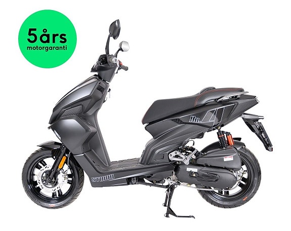 Drax Storm EFI 45km/h Mattsvart REA