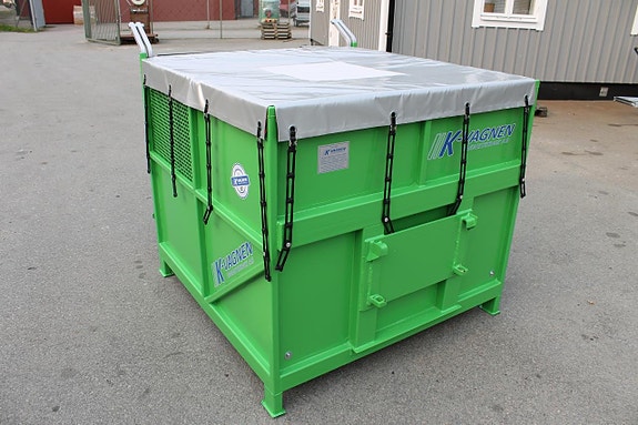 Frontlastarcontainer med K-Sugen (LÖVSUG) 4 of 5