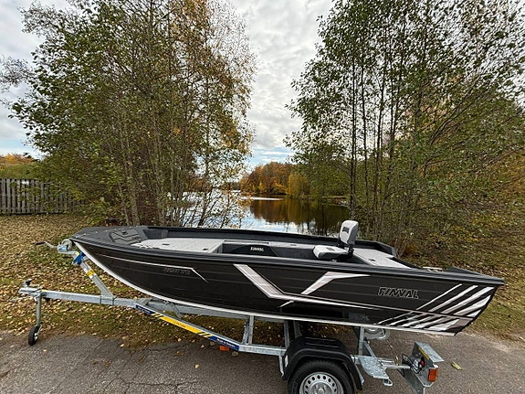 LAGERRENSNING -  Finval 420 Tiller + Honda BF20