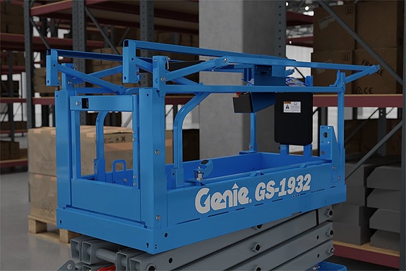 Ny Genie GS1932 E Drive – 8 meter eldriven saxlift 9 of 10