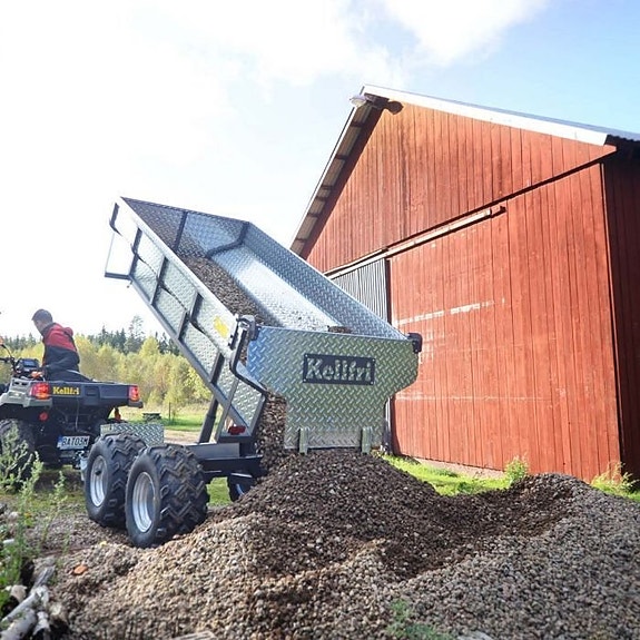 Övriga Tippvagn ATV 1420 kg med elhydraulisk tipp 5 of 9
