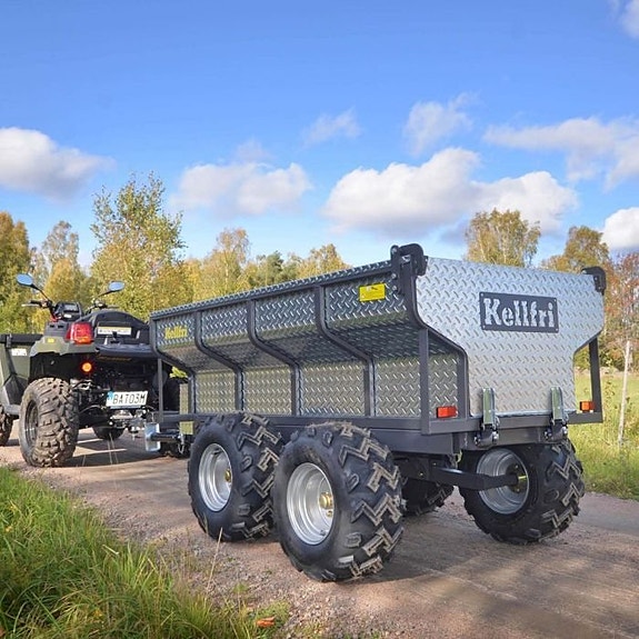 Övriga Tippvagn ATV 1420 kg med elhydraulisk tipp