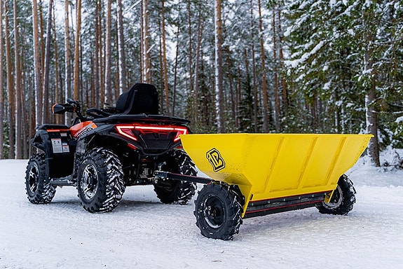 -- ATV Sandspridare av Hög kvalité Iron Baltic G2 Pro 500 3 of 4