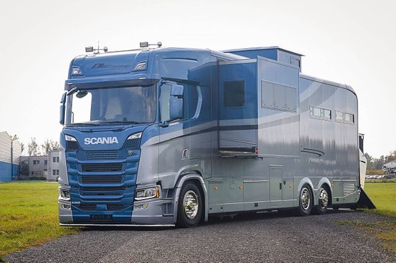 Scania S 500 Husbil Crossbuss Hästlastbil 4 of 12