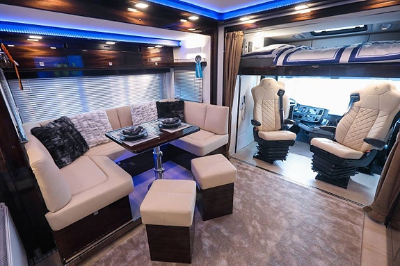Scania S 500 Husbil Crossbuss Hästlastbil 12 of 12