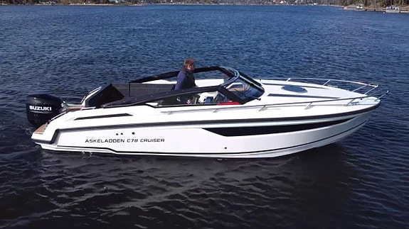 Askeladden C78 Cruiser -2023 Suzuki DF 300 APX VISNINGSEX