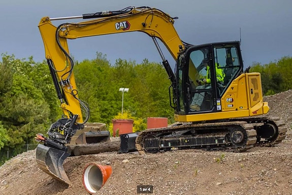 CAT 308 FAST BOM Next Gen kort rumpa