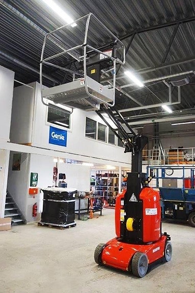 Pelarbomlift EL 10m Manitou 100VJR 6 of 6